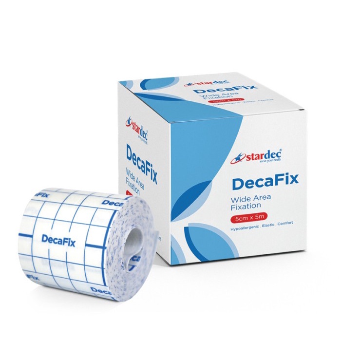 Stardec Decafix Plester Putih Penutup Luka