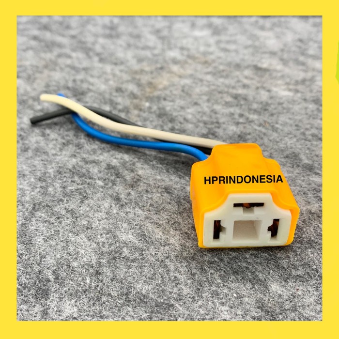 Asli Kabel Soket / Socket Cable Relay 3 Kaki Berkualitas