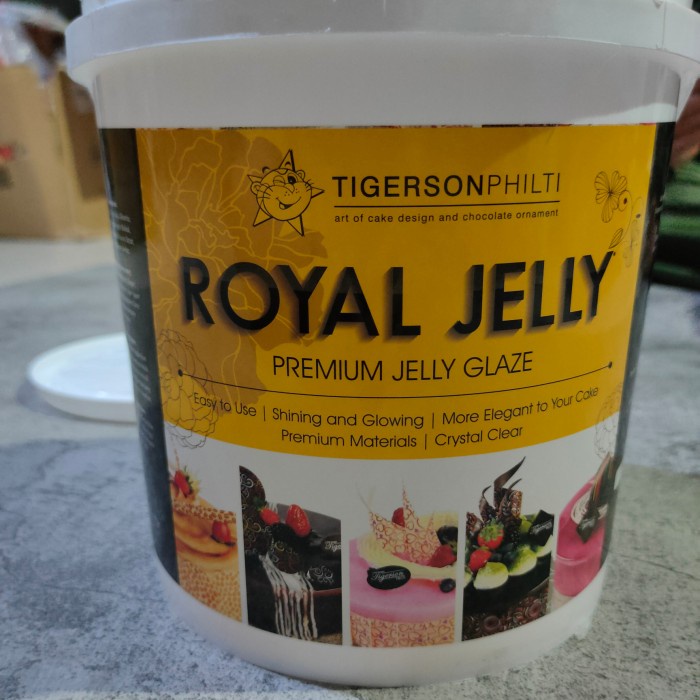 

Ready Stok" Tigerson Neutral Gel Mirror Glaze Royal Jelly 250 Gr