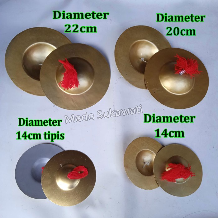 {{{{}}] Alat musik Ceng ceng besi bali cengceng