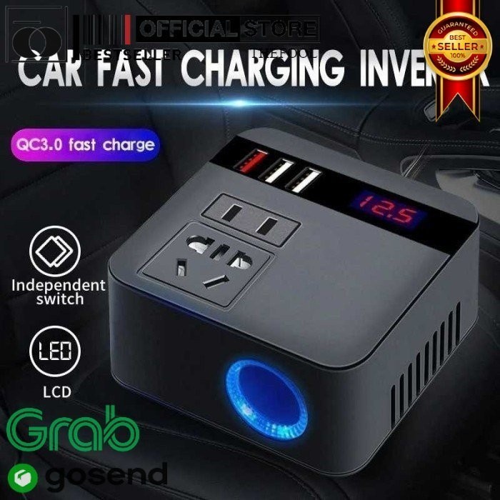 E - CAR STUFF K7 / CHARGER SERBAGUNA UNTUK MOBIL TF
