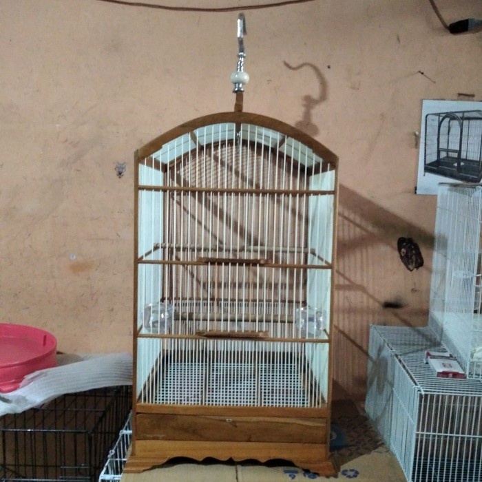 kandang Burung kayu jati. jeruji viber DiskonJual MurahHarga DiskonObral