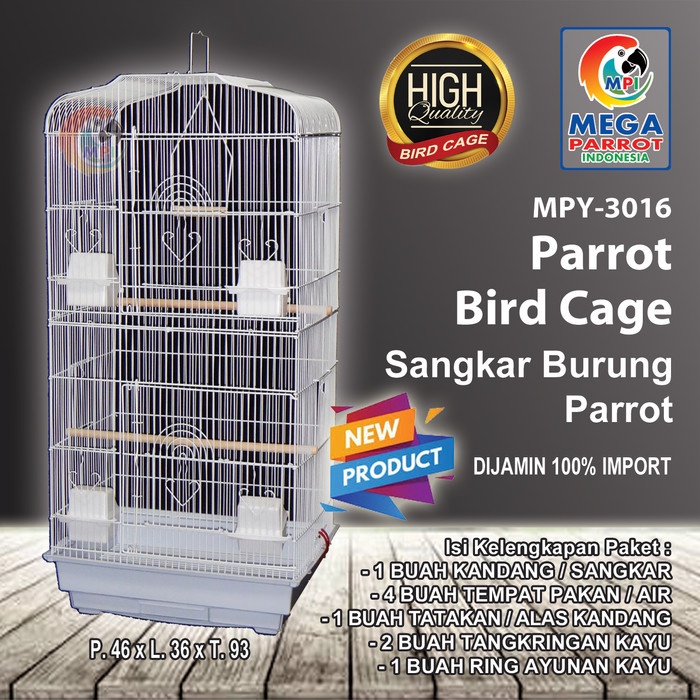 Kandang / Sangkar Burung Parrot MPY-3016 DiskonJual MurahHarga DiskonObral