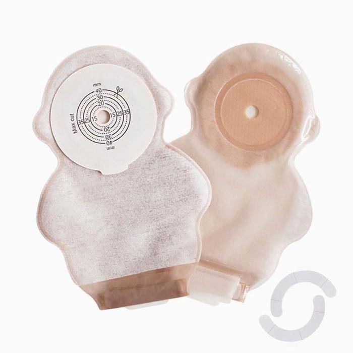10Pcs Colostomy Bag - Kantong Kolostomi Bayi Anak Balita Transparan Anak Colostomy Bag