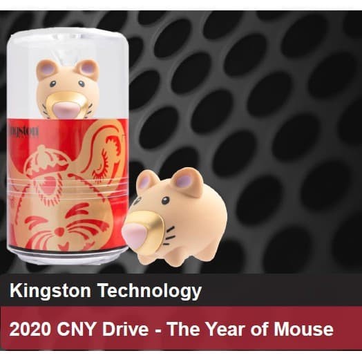 KINGSTON FLASHDRIVE FLASHDISK CNY LIMITED EDITION MOUSE DTCNY20 32 GB