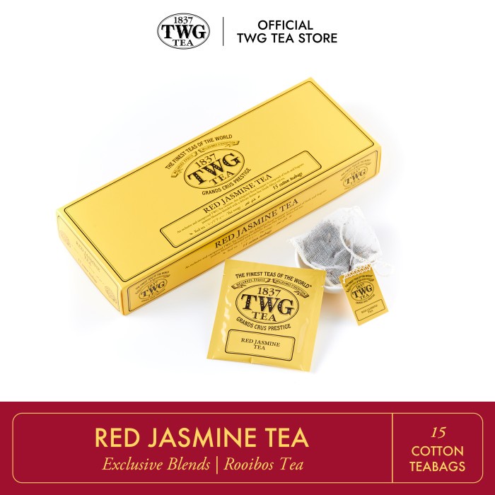 

TWG Tea Red Jasmine Tea, Cotton Teabag