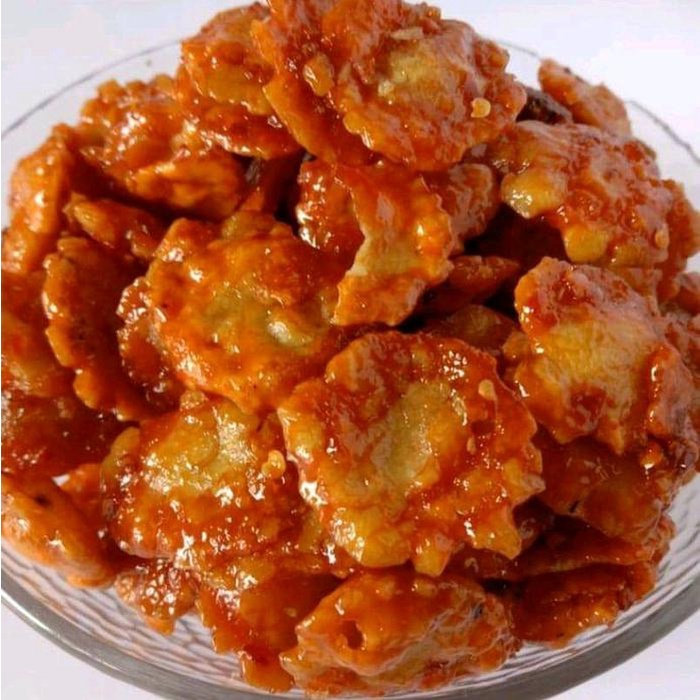 

Emping Melinjo Pedas Manis Kemasan 1Kg
