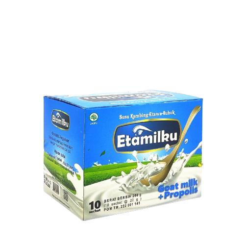 

SUSU KAMBING ETAMILKU ISI 10 SACHET Etawa Dairy