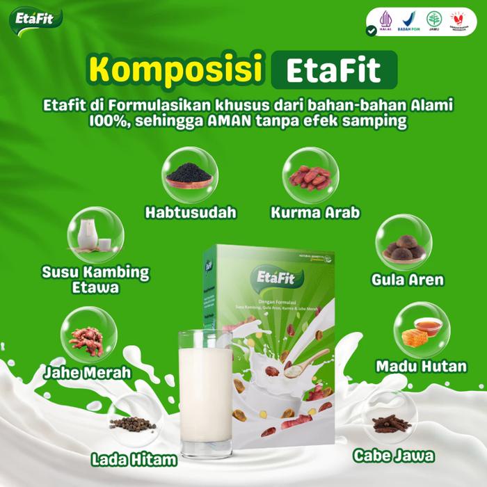 

ETAFIT - Solusi Sembuhkan Batuk Menahun - Susu Kambing Etawa Asli 100% Murni Original Bubuk Bahan