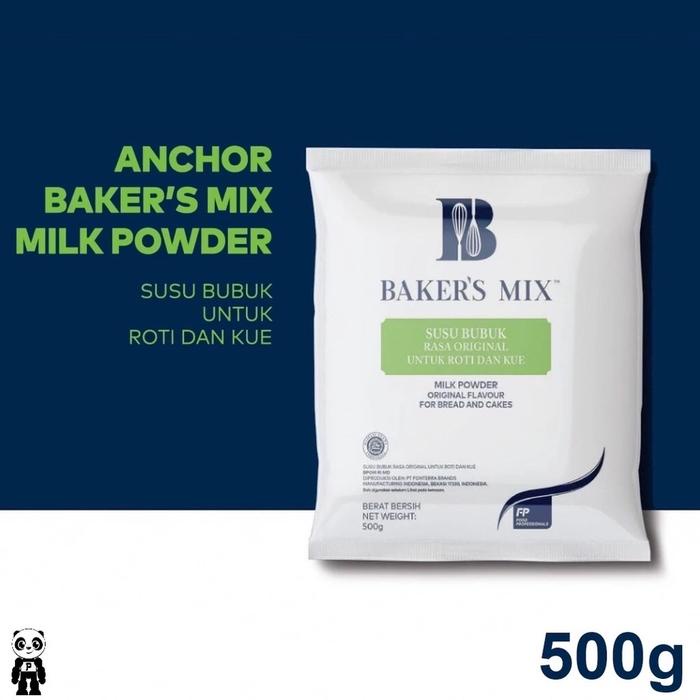 

Anchor Bakers Mix Susu Bubuk Roti dan Kue 500g Milk Powder for Bread and Cakes Bakers Mix