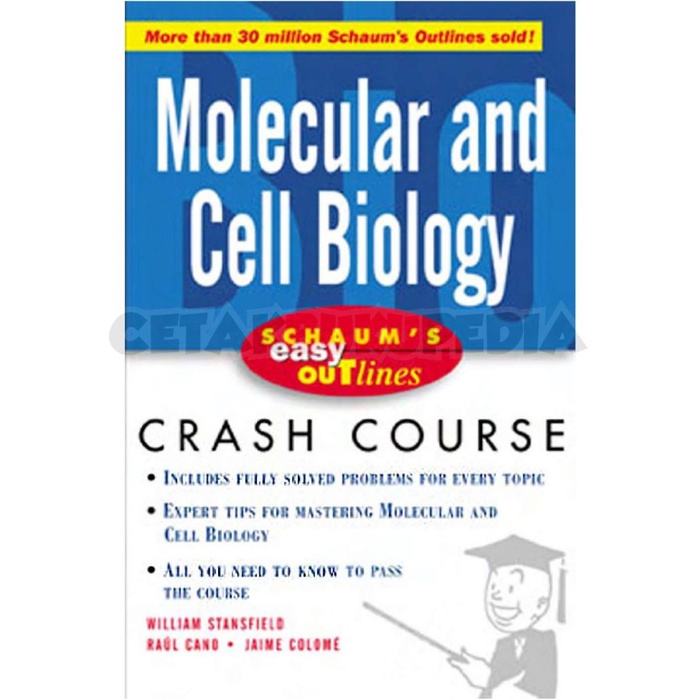 Book Schaum'S Easy Outlines Molecular Cell Biology Softcover