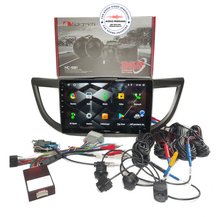 Unik Head Unit Android Crv 2012-2015 Non Prestige Nakamichi New Legend