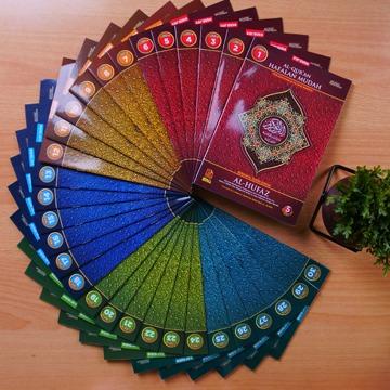 

Diskon Al Quran Per Juzz Hafalan Terjemah Tajwid Warna Al-Hufaz A5 Cordoba Mushaf Packing Aman