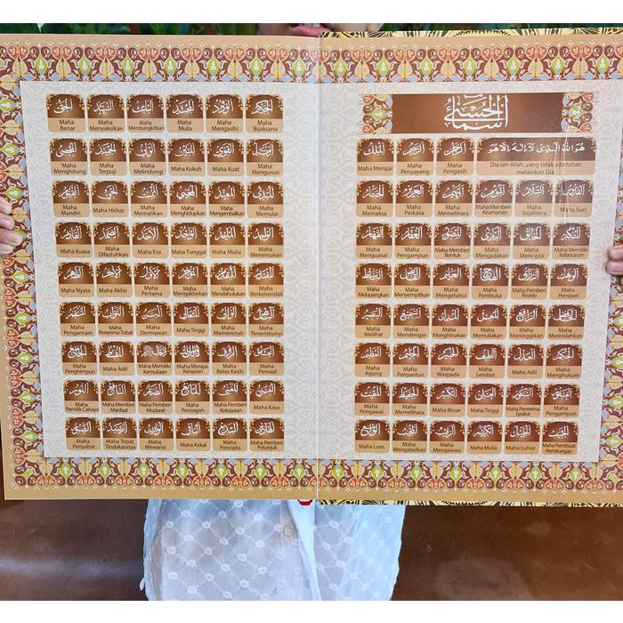 

Ready Stock Al Quran Non Terjemah Super Jumbo A3 Madinah Samsia 15Baris Cod