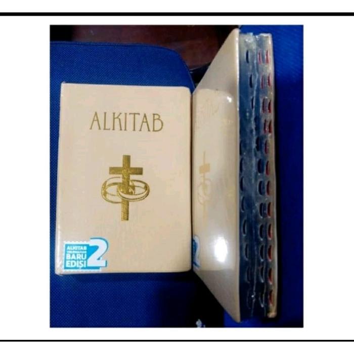 

Barang Terlaris Alkitab Sedang Pernikahan/Wedding Soft Cover Kristen Protestan Cod