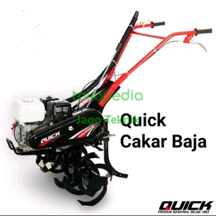 ------] Mesin Traktor Bajak Sawah Quick Cakar Baja GX 200 GX 160 Blade B / S