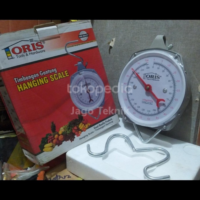 /////] Timbangan Gantung 100kg ORIS / Timbangan Gantung 100 kg Japan