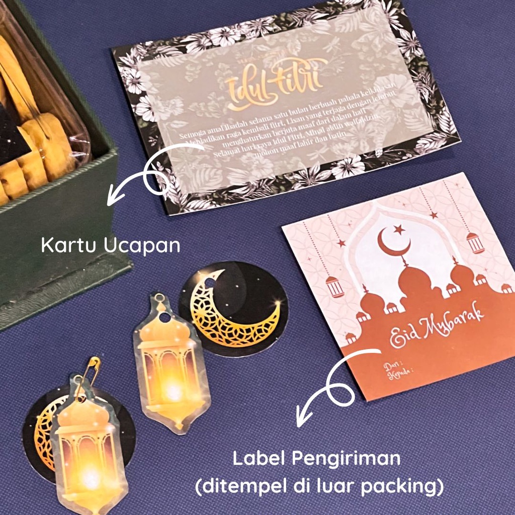 

BEST DEALS Hampers Lebaran Kue Hard Box Premium/ Parcel Kue Idul Fitri Ramadhan Eid Mubarak