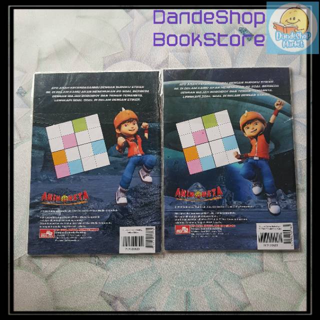 

Tahan Lama Boboiboy Galaxy Sudoku Sticker _ Buku Stiker Anak