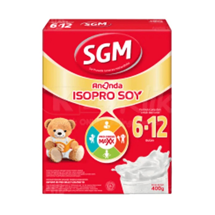 SGM Ananda Soya 2 (6-12 Bulan) Susu Formula 400 gr