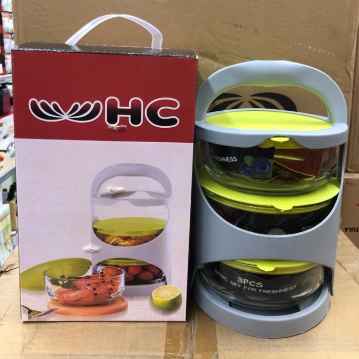 JTTOP" RANTANG KACA 3 SUSUN / RANTANG KACA KOREA