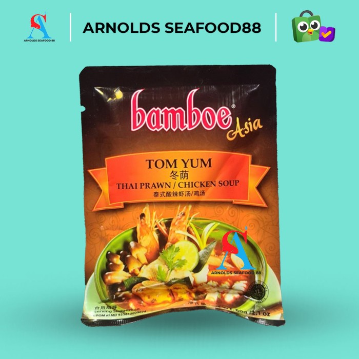 

TERBAIK Bamboe Bumbu Tomyum 60g / Bumbu Tom Yam