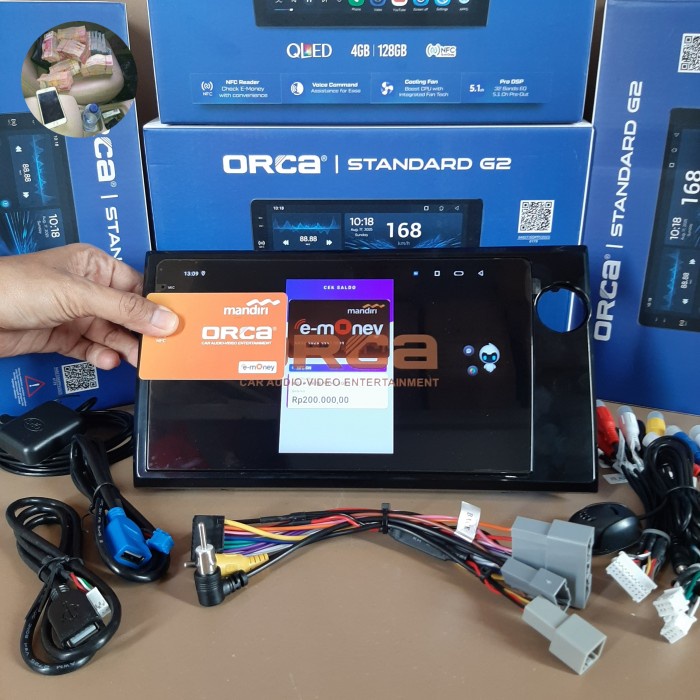 tv mobil honda brio/head unit honda brio/doubledin honda brio.