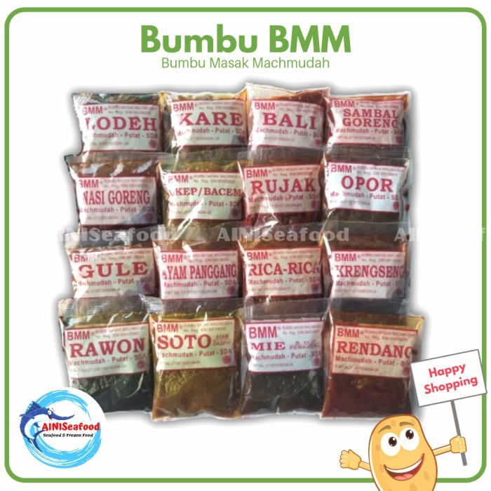 

SPECIAL BMM Bumbu Rempah Machmudah Mahmudah Indonesian tradisonal Spices