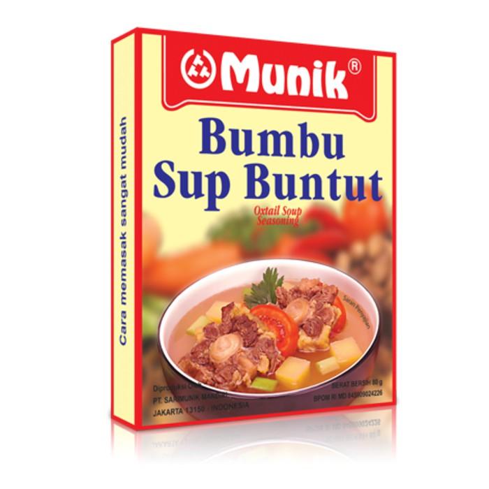 

PRODUK TERBATAS Bumbu Masak instant Bumbu Munik Sup Buntut Sop Buntut 80 Gr Pasti Enak