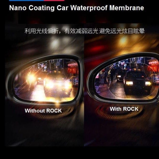 ROCK Nano Coating Car Waterproof Membrane RST1039 Kaca Spion Mobil