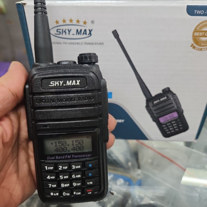 HT SKY MAX DUALBAND DUAL DISPLAY UV-8R MURAH SKY MAX UV8R UV 8R