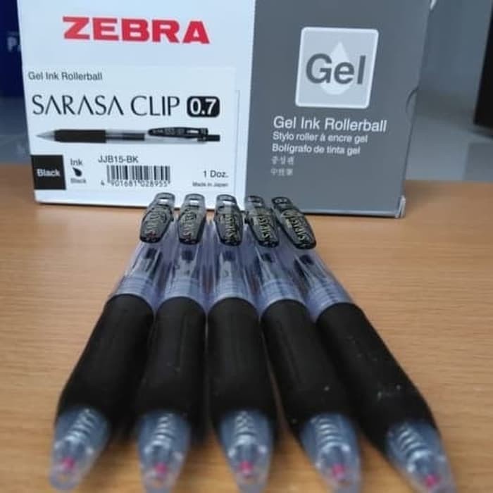 

Pulpen Sarasa Clip 0.7 MM Hitam By Zebra