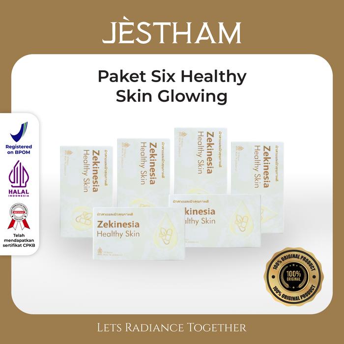 

ZEKINESIA PAKET SIX HEALTHY SKIN GLOWING TERLARIS