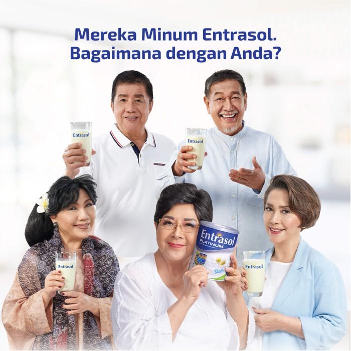 

terbaru !!! entrasol platinum senior vanila 800 gr kaleng 800gr vanilla ready