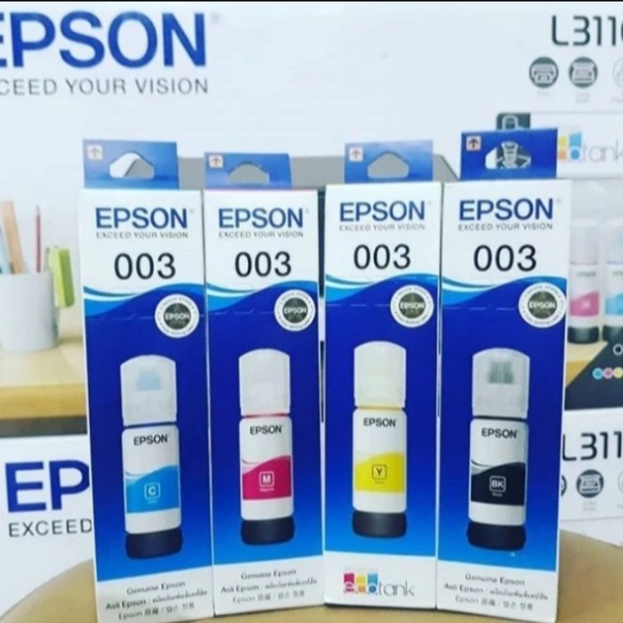 

JTTOP" TINTA EPSON 003 ASLI ORIGIONAL BARANG IMPORT
