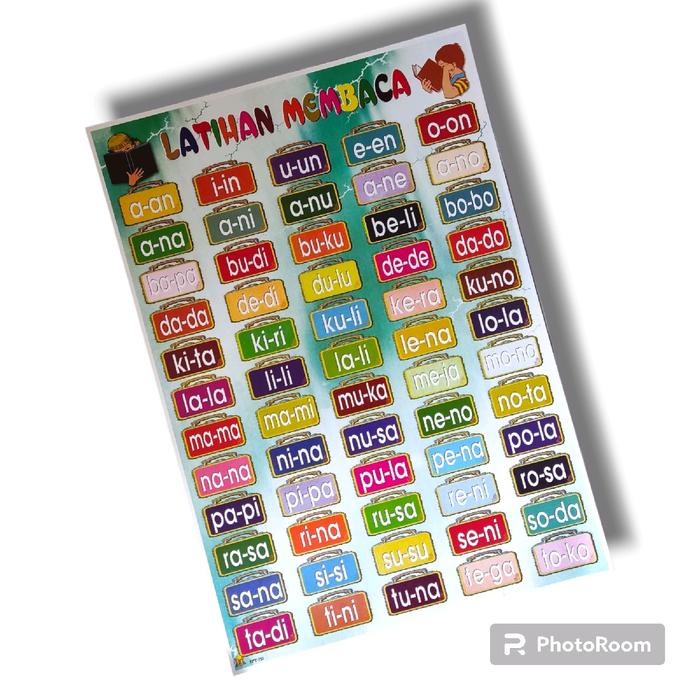 

JTTOP" POSTER EDUKASI ANAK PAKET 4 LEMBAR