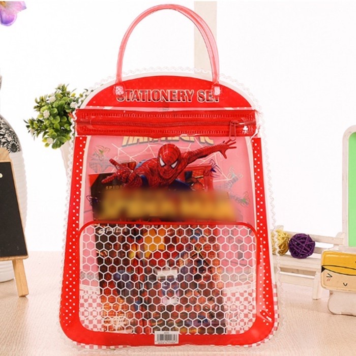 

JTTOP" BOS183 SET ALAT TULIS 7IN1 / TAS SOUVENIR / BINGKISAN ULANG TAHUN ANAK