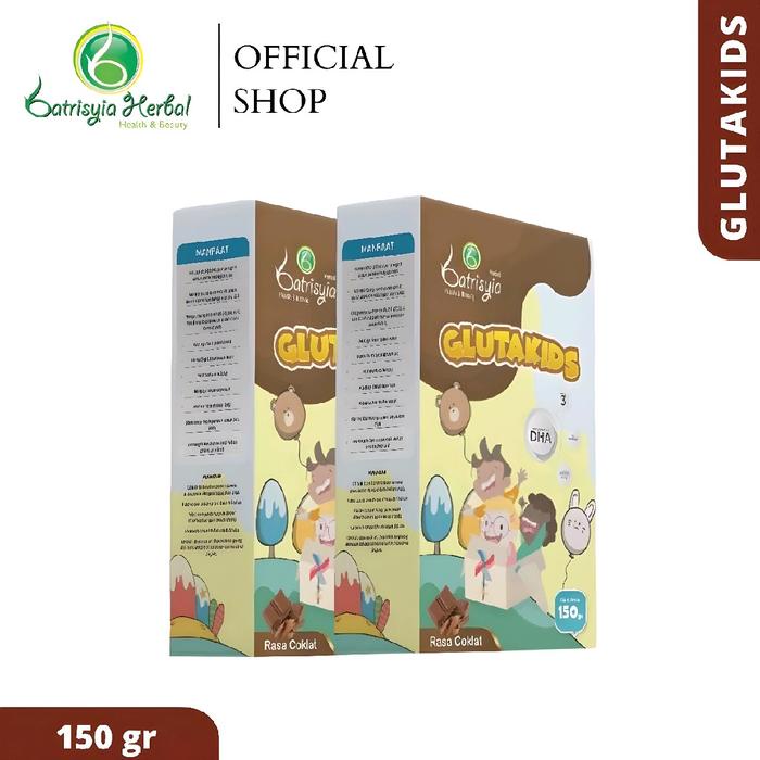 

terbaru !!! batrisyia glutakids coklat 150gr susu anak ready
