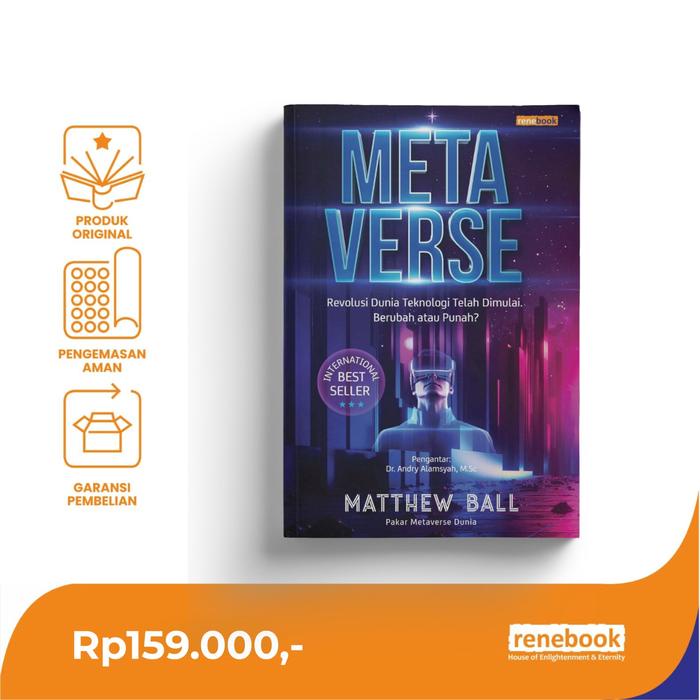 

SALE !!! BUKU BISNIS METAVERSE : REVOLUSI BESAR DUNIA TEKNOLOGI TELAH DIMULAI, BERUBAH ATAU MUSNAH