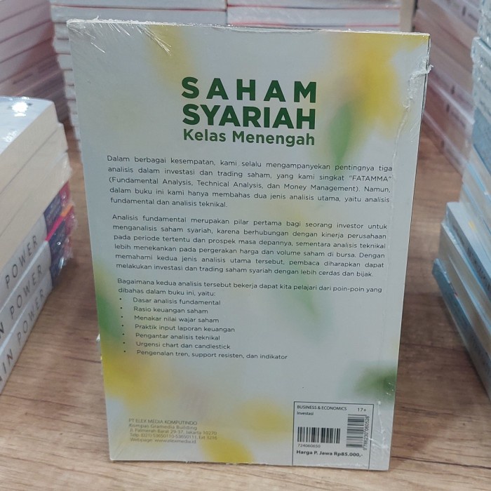 

SALE !!! BUKU BERKAH DENGAN INVESTASI SYARIAH : SAHAM SYARIAH KELAS MENENGAH BY MANG AMSI DAN ADY