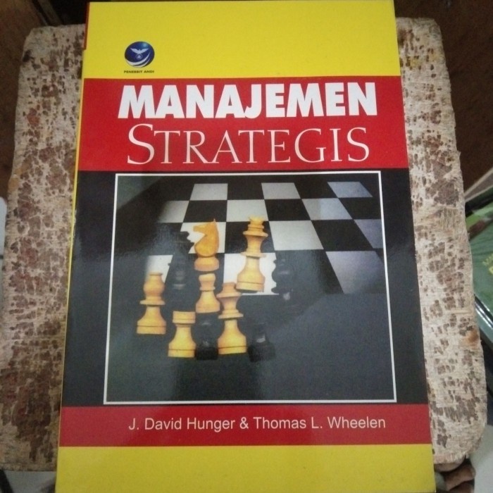 

SALE !!! MANAJEMEN STRATEGIS - J DAVID HUNGER DAN THOMAS L WHEELEN READYY