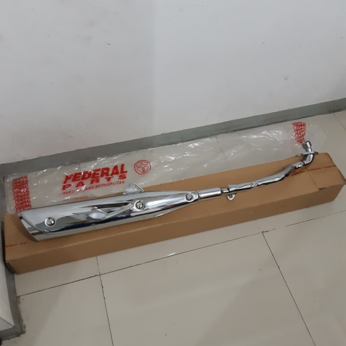 Muffler Knalpot Supra X 125 Lama FP-18300-KTM-2110 Original Federal