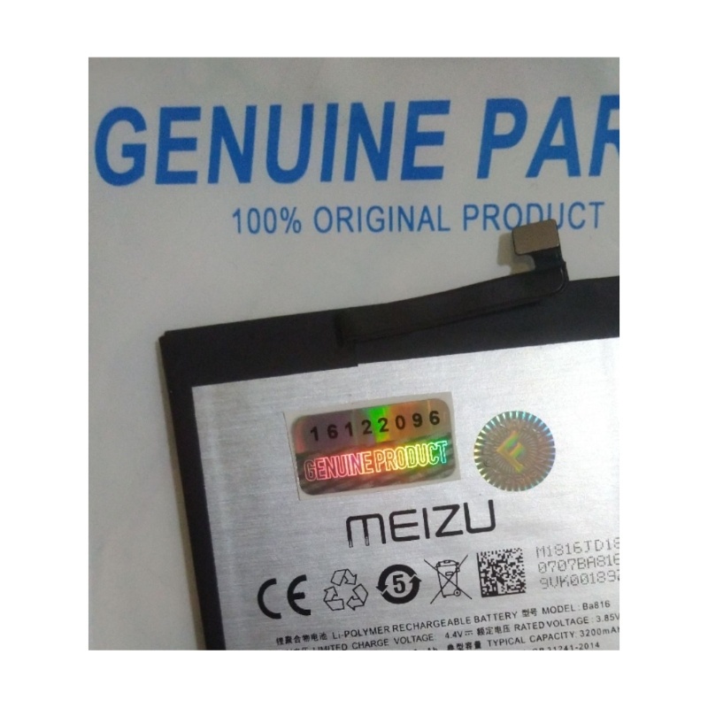 Best Meizu Ba816 Ba-816 Original 100% Genuine Battery Batre Baterai Meizu M8 M8 Lite V8