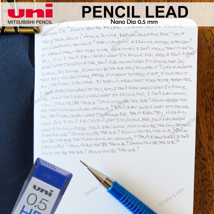 

HJK Uni Nano Dia Pencil Lead 0.5 mm 3B / Isi Pensil Mekanik 3B - 0.5 mm