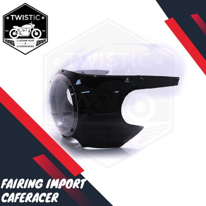 Fairing Caferacer Import Universal 5.75 Inch Motor Custom W175 XSR 155