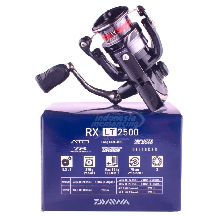 Reel Spinning Daiwa Rx Lt 2020 - 2500 Indonesiamemancing