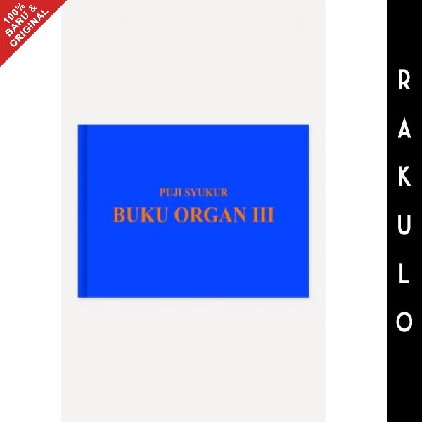 

Ready Buku Puji Syukur Organ Iii - Komisi Liturgi Kwi