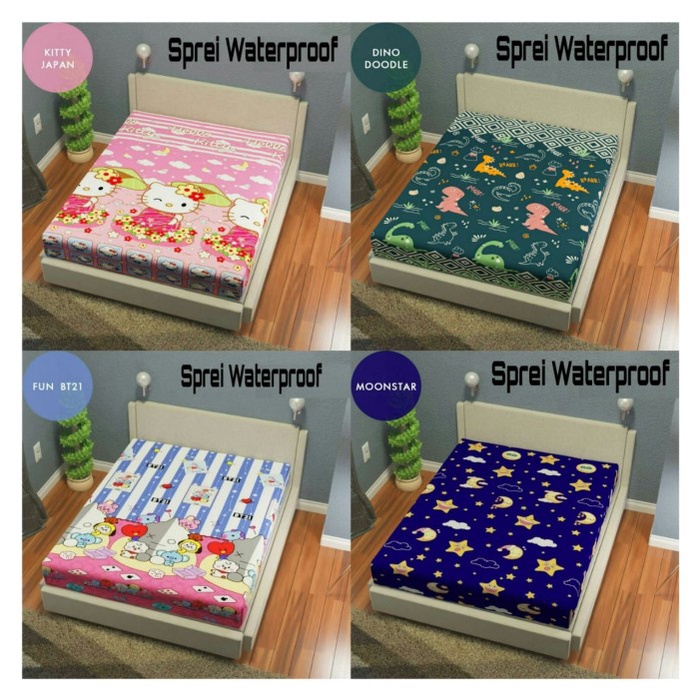 SPREI WATERPROOF MOTIF 120 X 200
