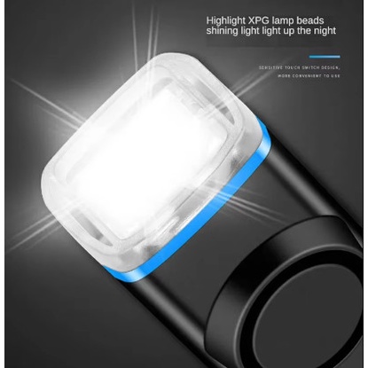 PROMO Lampu LED Depan Super Terang Sepeda Listrik Bisa di Charger