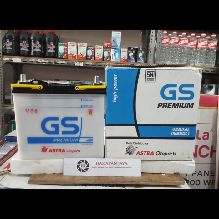 Aki Mobil Gs Astra Premium Ns60L (45Ah) Basah